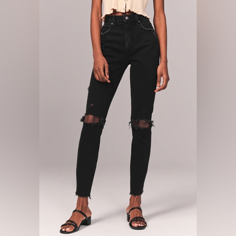 Abercrombie and Fitch the skinny high rise size 23s